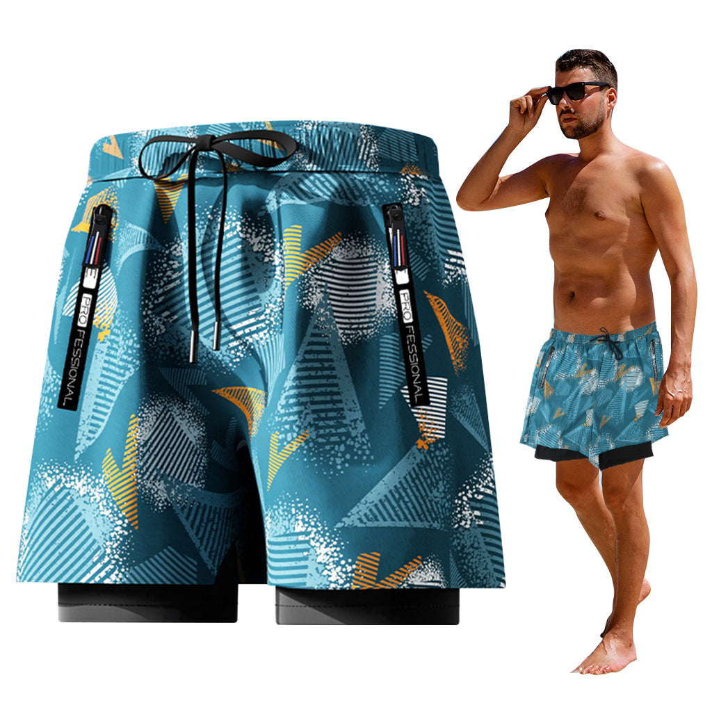 Proberos Swimming Trunk for Men Swimming Pants with Pockets for Men Elastic Double Layer Fashion Print Swimwear Shorts Sport Shorts for Men Quick Dry Outdoor Shorts for Running Swimming, 3XL Proberos Swimming Trunk for Men Swimming Pants with Pockets for Men Elastic Double Layer Fashion Print Swimwear Shorts Sport Shorts for Men Quick Dry Outdoor Shorts for Running Swimming, 3XL